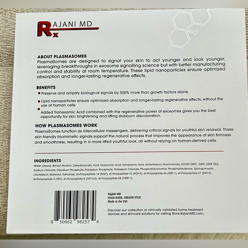 NIB~Plasmasomes Micro-Needle Kit (3 mo supply) - Picture 9 of 10